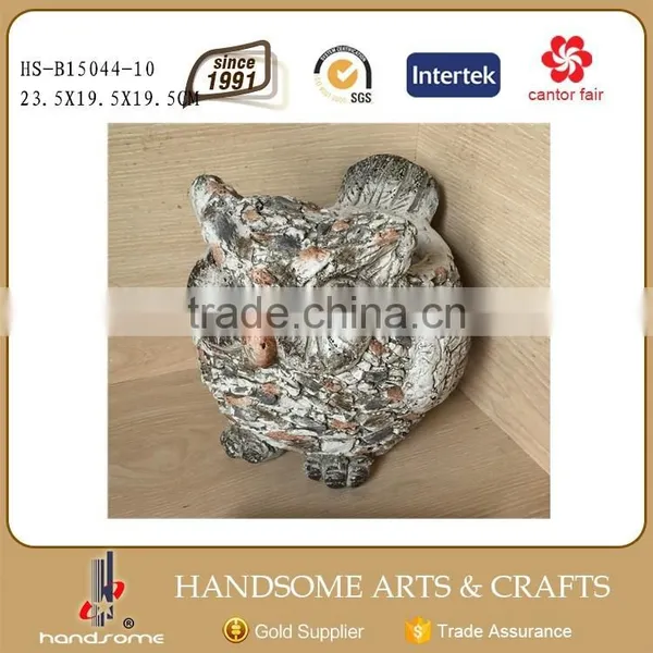 10 Inch Resin Craft Holiday Gifts Home Decoration Owl Statues Animal Sculpture photo-2