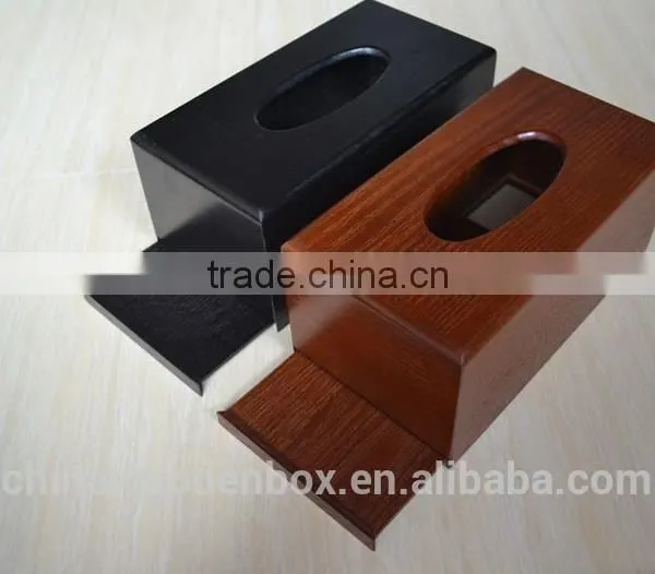Hot Sell Wooden Tissue Box Antique photo-2
