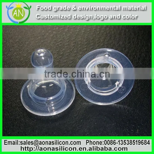 Realistic Transparent Molding Silicone Baby Nipple For Feeding Baby photo-2
