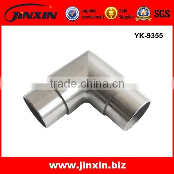 90 Degree Stainless Steel Round Tube Elbow Pipe Fittings Connectors photo-2