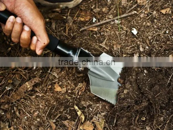 Best Selling Kavass High Quality Garden Shovel Made of Imported Hi-carbon Steel Can Folding Shovel photo-3