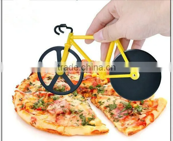 2016 New Bicycle Pizza Cutter Multifunctional Useful Kitchen Tools Pizza Tools photo-4