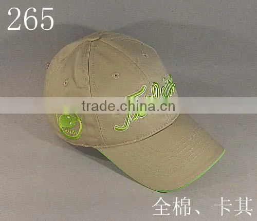 Cotton Material Sport Hats Embroidered Logo Golf Caps photo-4