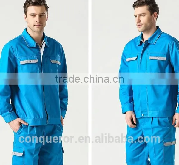 100% Cotton or Cotton Poly Blended OEM Wholesale Work Uniform/housekeeping/factory Worker for Sale photo-2