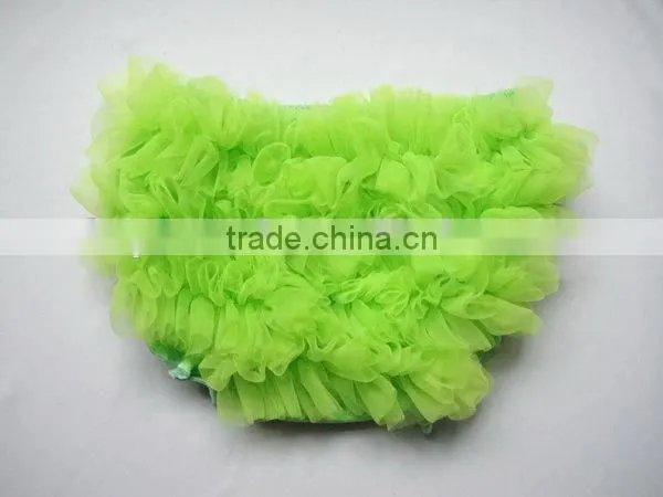 Baby Bloomer Chiffon Ruffle Diaper Cover - Baby Girl Bloomers photo-5