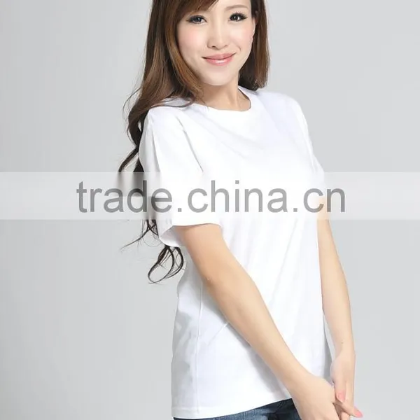 2016 the Latest Factory Unisex Blank T-shirts Wholesale photo-2