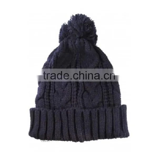 Cheap Hip Hop Wholesale Beanie Fur Pom Hats photo-3