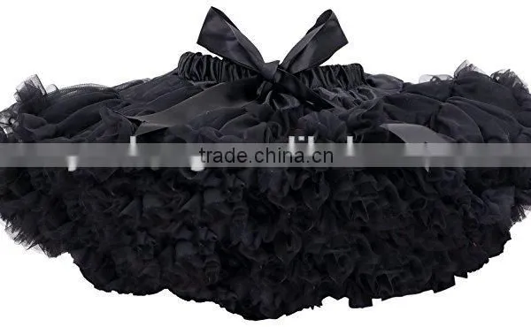 Solid Color Pettiskirt Skirt Petti Party Dance Tutu Dress Girl TUTU Pettiskirt Princess Skirt photo-5