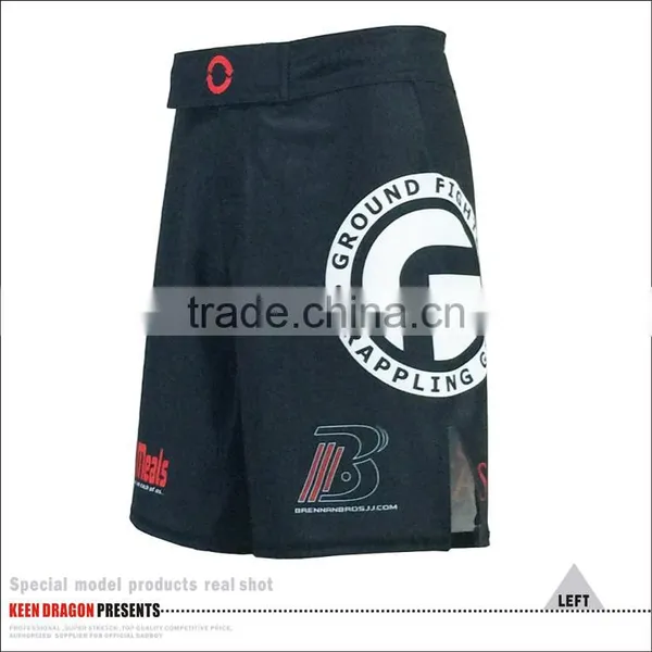 Sublimation Printing Kick Boxing Shorts With Super Stretch Custom Design MMA photo-3