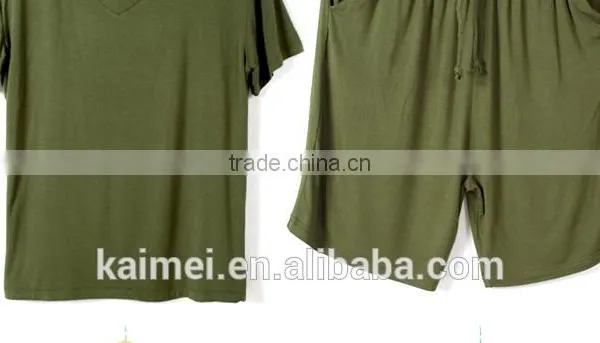 Fashional Design High Quality Hot-selling Summer Men Pajamas photo-3