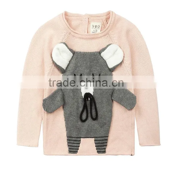 S17695A New Design Children Cable Knit Pullover Sweater photo-4