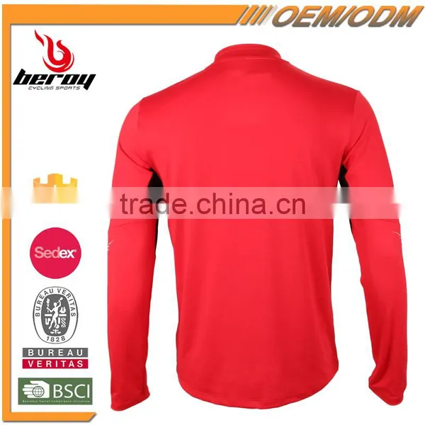 Wholesale Mens Plain Long Sleeve Thermal T Shirt for Sports Fitness photo-4