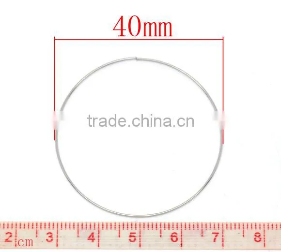 Wholesale Jewelry 40mm Dia. 0.6mm Thick Loops Memory Beading Wire photo-3