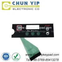 Tactile Touch Button Membrane Switch With Small Window