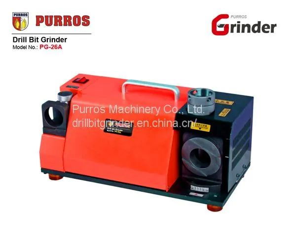 PURROS PG-26A Portable Grinder of Twist Drill Bit Sharpener, Drill Bit Sharpening Machine