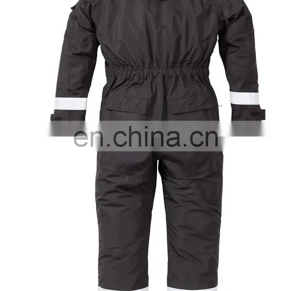 High Quality FR Cold Resistant Freezer Winter Coverall With Reflector photo-3