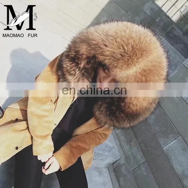 New Arrival Women Monochromatic Jackets and Winter Coats With Corduroy Fabric photo-2