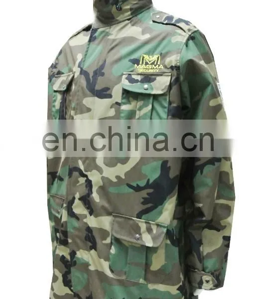 2017 American Design Woodland Camouflage Military Jacket for Men photo-2