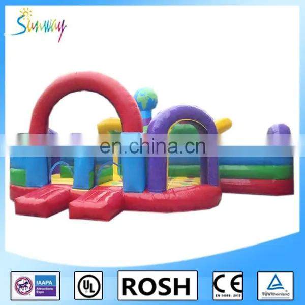 Huge Inflatable Obstacle Course, Inflatable Obstacle Race for Amusement photo-2