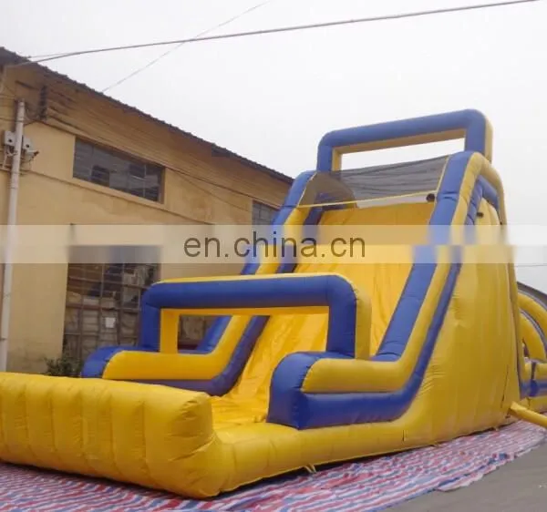 Giant Blue/yellow Inflatable Obstacle Course photo-2