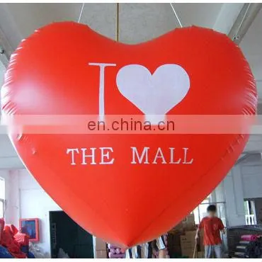 Inflatable Flying Balloon With Helium, Inflatable Heart Balloon