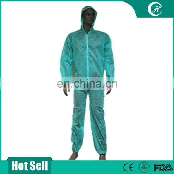 PP Nonwoven Waterproof Safety Disposable Coverall photo-5
