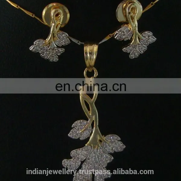 cz Pendants Jewelry Manufacturer, cz Pendant Jewelery Exporter photo-2