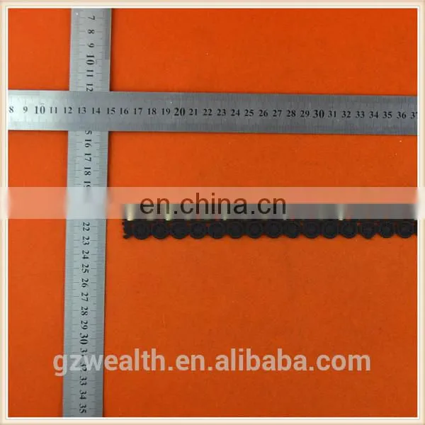Fashion Design Polyester Lace Trim With Eyelets for Garment Trims photo-4