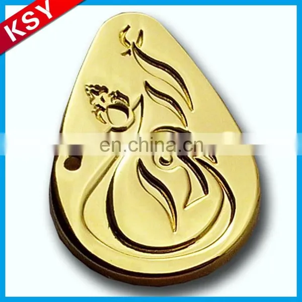 Oem Superior Quality Brand Logo Label Jeans Plate Metal Tag On Clothing photo-4