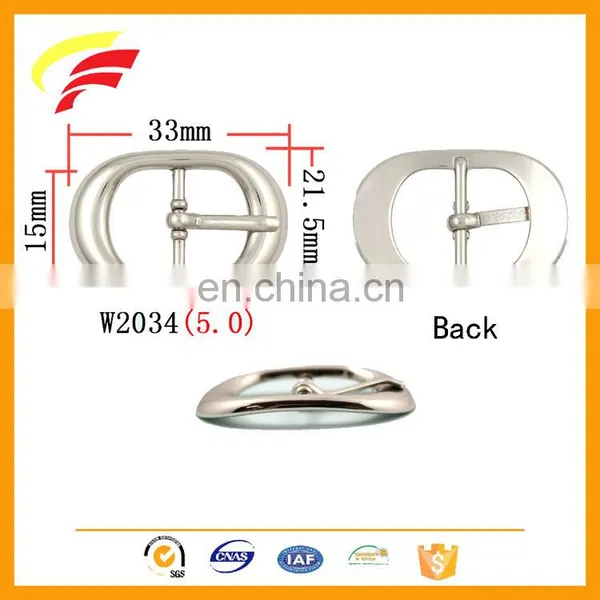 Zinc Alloy Metal Tri-glide Adjustable Strap Pin Buckle for Bag photo-4