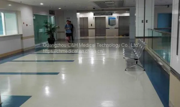 Hopsital 2.0mm Thickness Homogeneous PVC Flooring Rolls photo-3