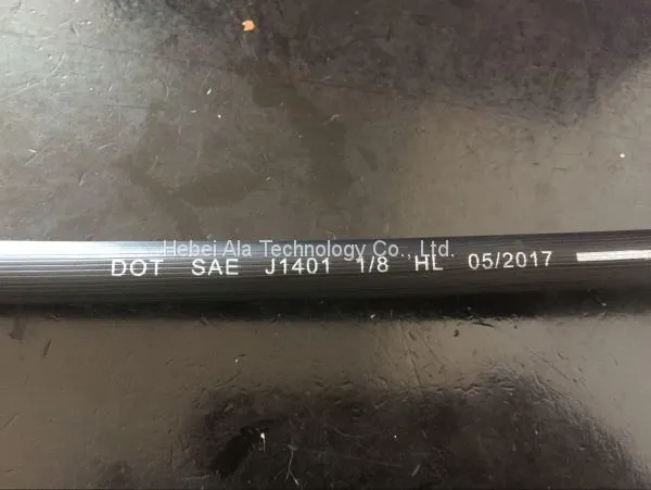 1/8 ''automotive Brake Hose in China 3.2x10.5 Brake Hose SAE J1401 Auto Brake Hose photo-5