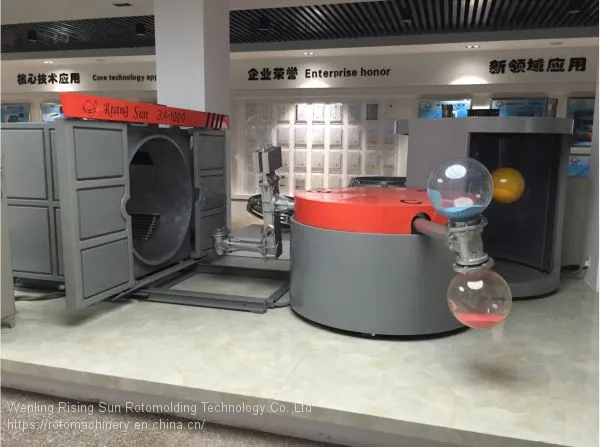 High Quality Rotational Molding Plastic Fish Boxes Machine With CE ISO9001 FDA photo-4