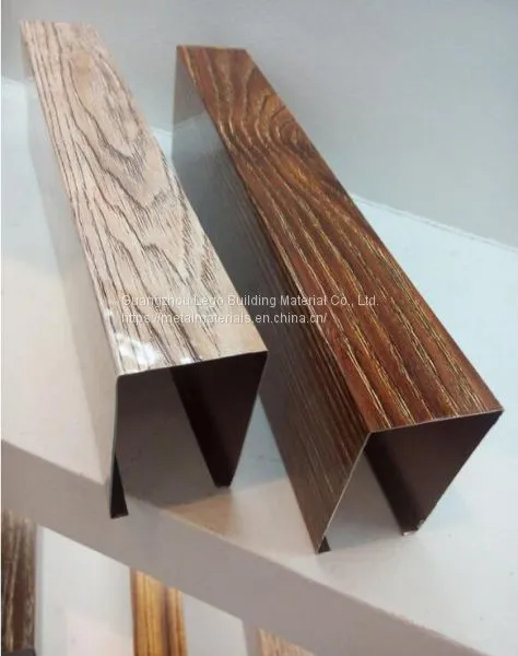 U-shaped Aluminum Square Pass Cafe Roll Coating Order photo-2