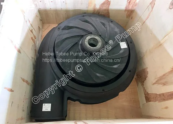 Tobee 10x8 Slurry Pump Rubber Spare Parts Impeller FAM8147R55 and Cover Plate Liner G8018SRTL1R55 photo-5