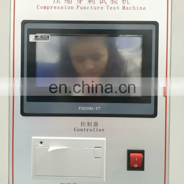 Footwear Safety Shoes Compression And Puncture Testing Machine Resistance Tester photo-5