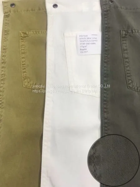 61%Tencel 28%Cotton 11%Linen Twill Fabric photo-2