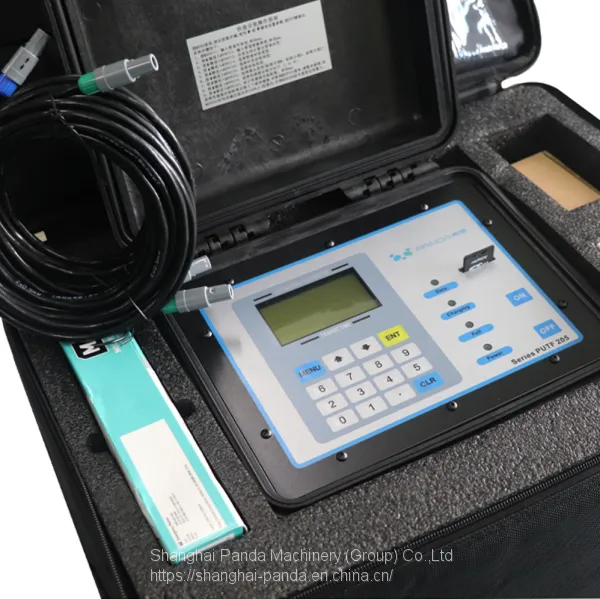Portable Clamp on Ultrasonic Water Flow Meter Factory Price photo-4
