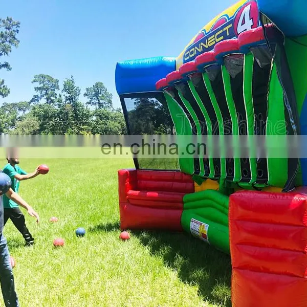 Connect 4 Inflatable Basketball Shoot Game For Sale photo-6