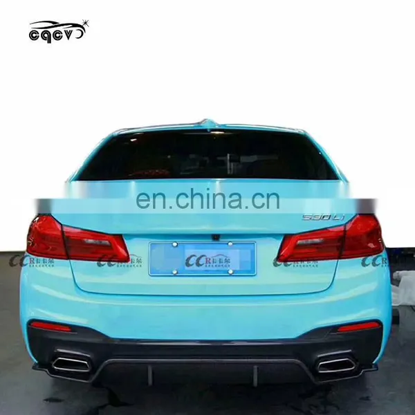 Carbon Fiber Lip Diffuser for Bmw 5 Series G30 G38 photo-4