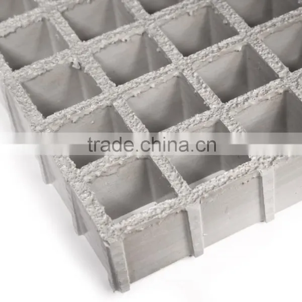 Anticorrosion Sanded FRP Fiberglass Grating With Gritted Surface