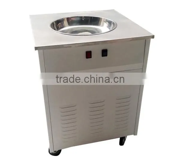 2016 Hot Sale Instant Ice Cream Fry Ice Cream Machine Roll