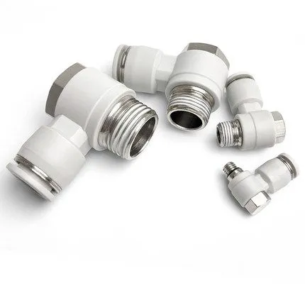 PH Series L Type Elbow Air Hose Push to Connect Quick Couplings One-Touch Pneumatic Fittings photo-2