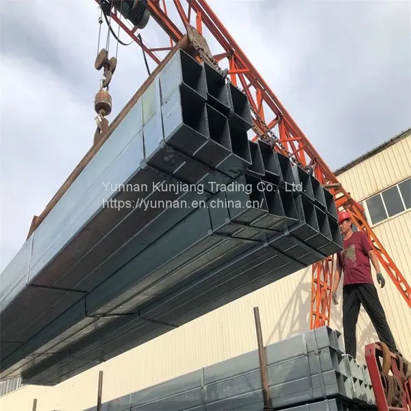 Yunnan Q235 Square Tube Wholesale Hot Dip Galvanized Square Tube 40 * 80 * 3 Square Tube Kunming Sales Square Tube photo-5
