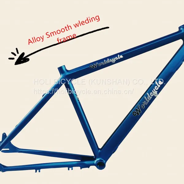 MTB Bicycle Frame Aluminum Alloy Frame With Smooth Welding Imitation Carbon Frame Bicycle Frame