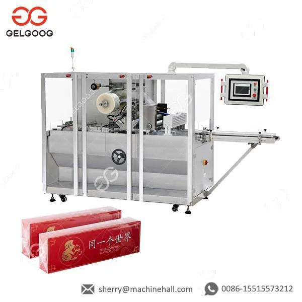 Automatic Tea Box Cellophane Wrapping Machine for Perfume photo-3