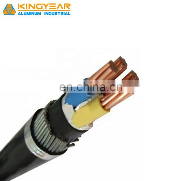 3*185mm Pvc Mv Cable Amoured Cable Copper Wire Screened Control Cable photo-2