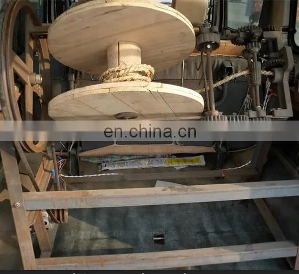 Straw Rope Knitting/weaving/braiding/interlacing Machine photo-5