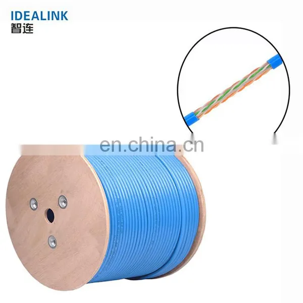 Factory Price 8 Cores 305M UTP Cat 7 Ethernet Cable Roll Bare Copper Cat 7 photo-4
