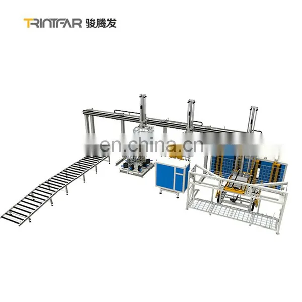IBC Tubular Mesh Welding Machine With Automatic Feeder And Unloading System photo-5